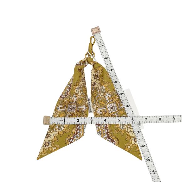 ZIMMERMANN Printed Silk Key Bag Charm - Picture 7 of 7